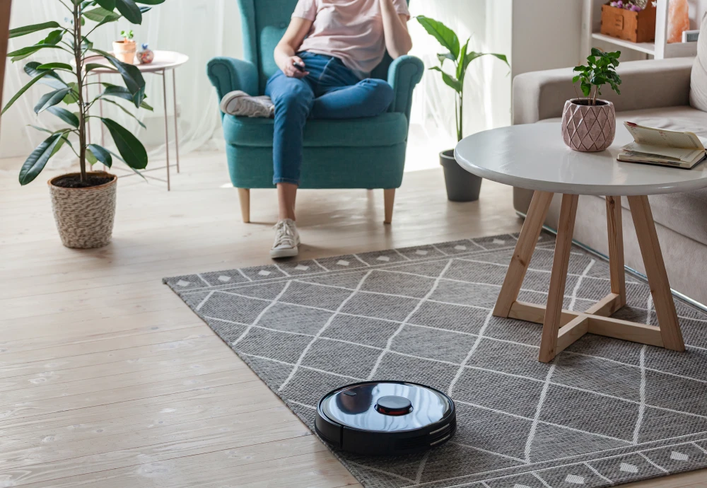 self cleaning vacuum robot